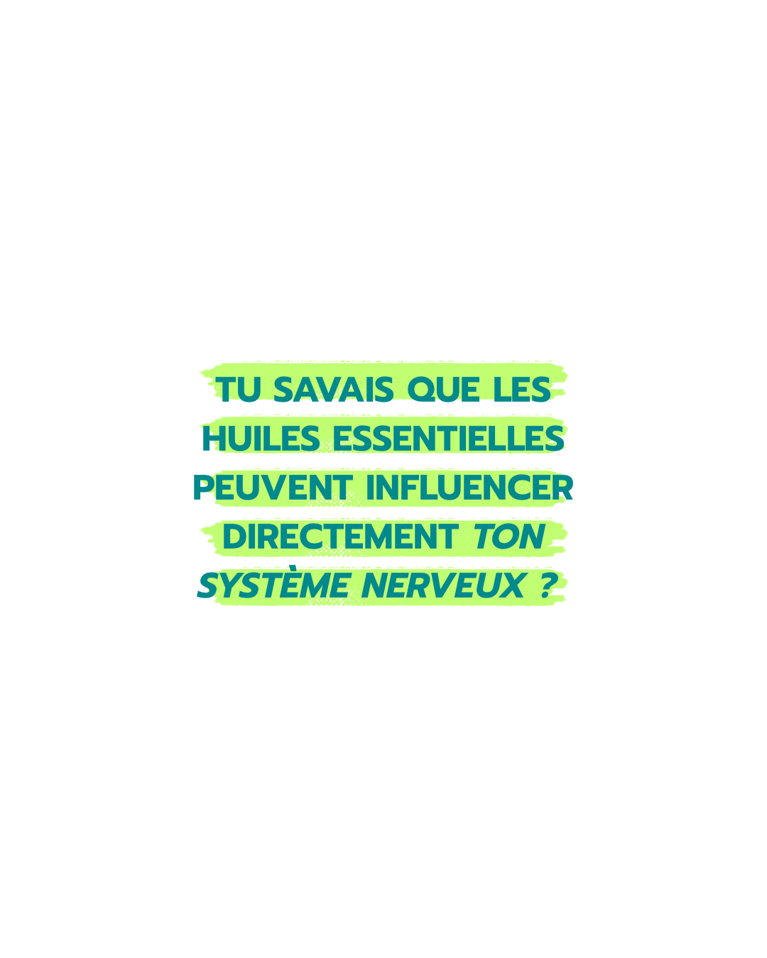 HUILES ESSENTIELLES ET SYSTÈME NERVEUX - Découvrez comment les huiles essentielles comme la lavande, la menthe poivrée, le pin maritime et l’hélichryse agissent sur le système nerveux pour apaiser le stress et les tensions.