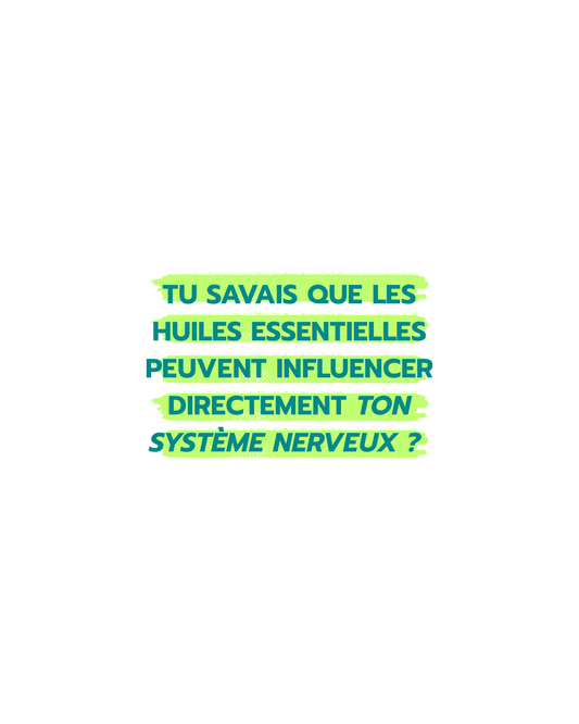 HUILES ESSENTIELLES ET SYSTÈME NERVEUX - Découvrez comment les huiles essentielles comme la lavande, la menthe poivrée, le pin maritime et l’hélichryse agissent sur le système nerveux pour apaiser le stress et les tensions.