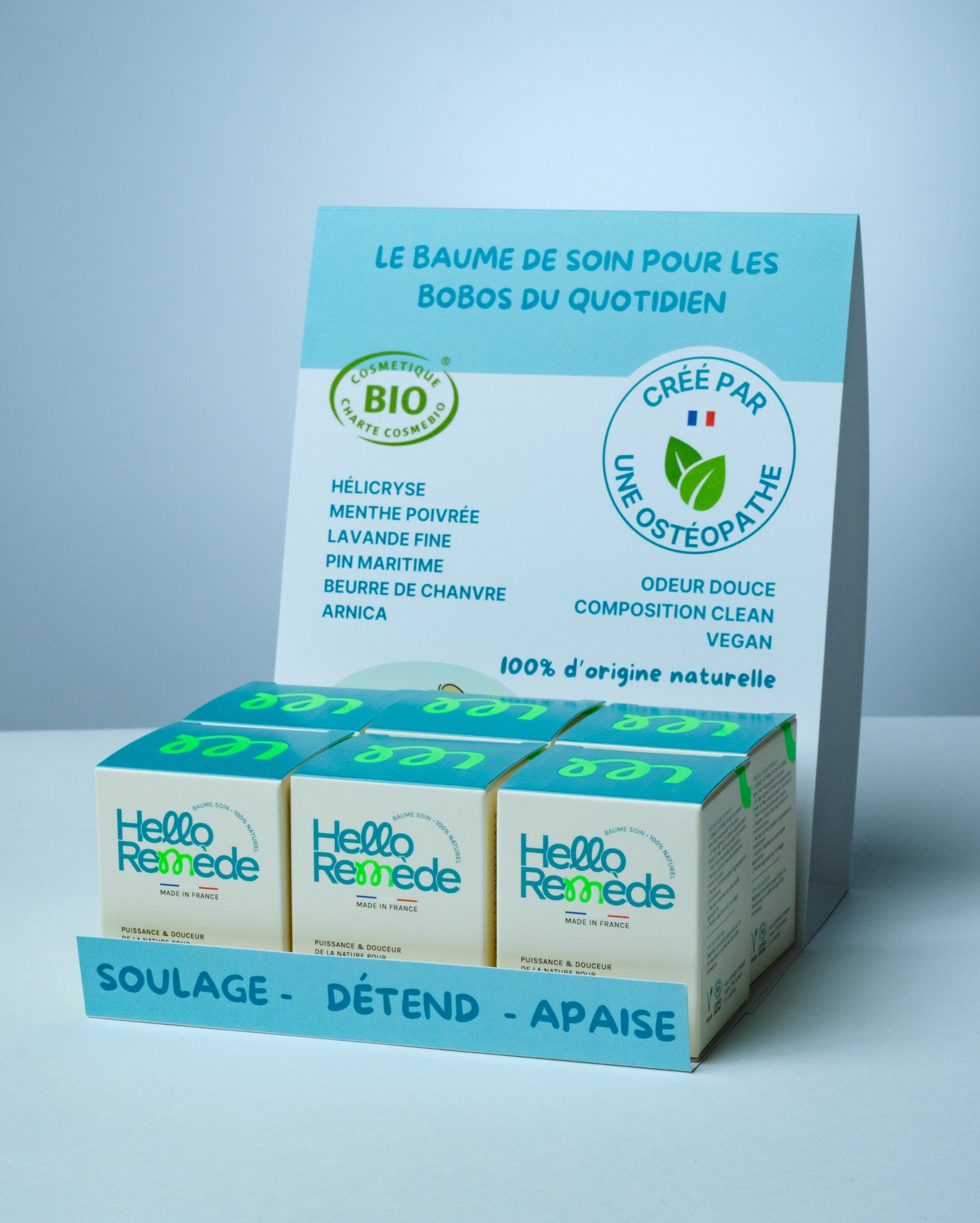 Pack Pro 15 Baumes Helloremède