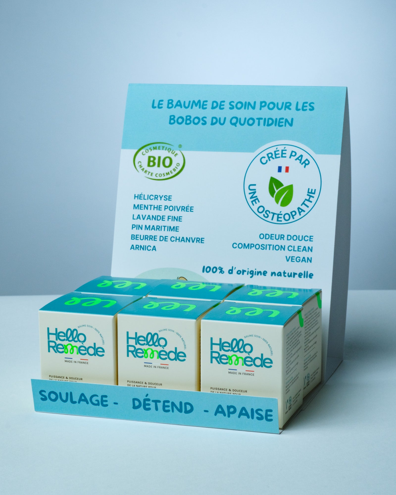 Pack Pro 15 Baumes Helloremède